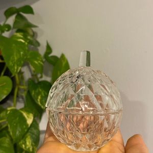 Antique Crystal Vintage Apple Jewelry / Catch All